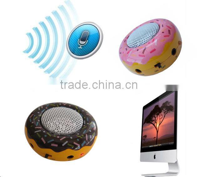 MPS-146 Low price!!!doughnut shape Promotion speaker,mini gift portable speaker