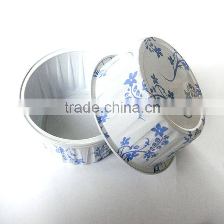 aluminum foil christmas pudding cup with lid in guangzhou