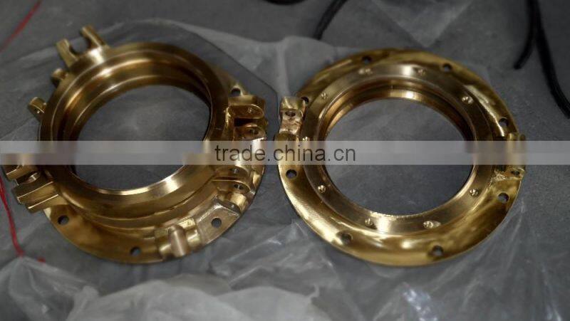 Marine Total Brass Customized Side Scuttle