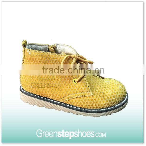 Suede Fabric Rubber Sole Children Shoes Sneaker Kids Brand Boots Casual