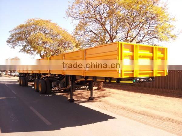 Factory Super link interlink semi trailers dolly trailer for sale