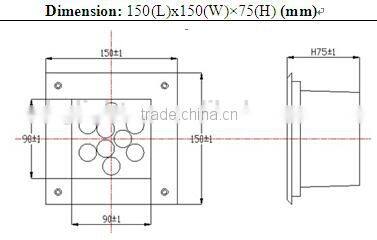 9W LED Underground Light