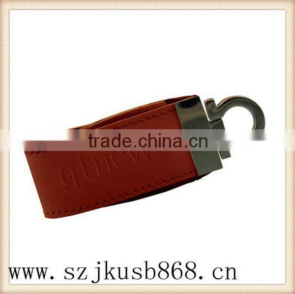 Unique super quality new product leather usb flash drive