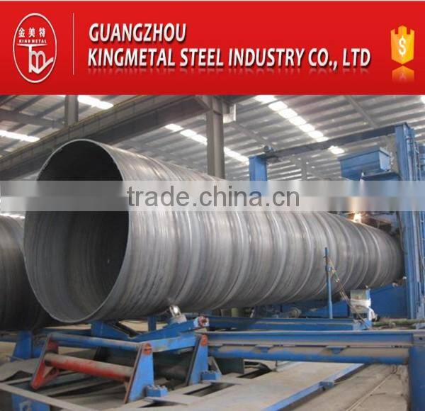 API 5L Welded Carbon Steel Spiral Seam Submereged Arc Welded Pipe SSAW Pipe