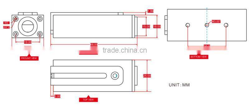 AH100B Super Accuracy Motion Sensor for fast moving 3 vibration sensor 3 gyro 3 magnetometer