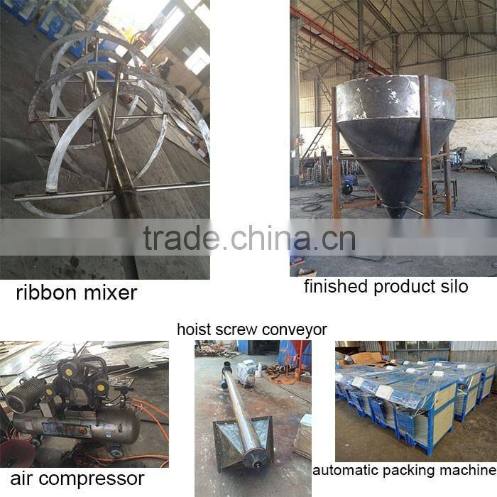Easy Operation 2-3m3/H Mix Dry Mortar Production Line