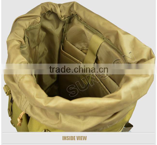 Large Capacity Load Bearing Bag with Metal Frame