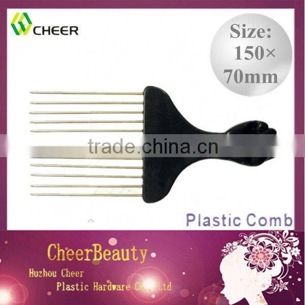 V shape hair styling comb PC114/hairdressing comb /hair straightening comb