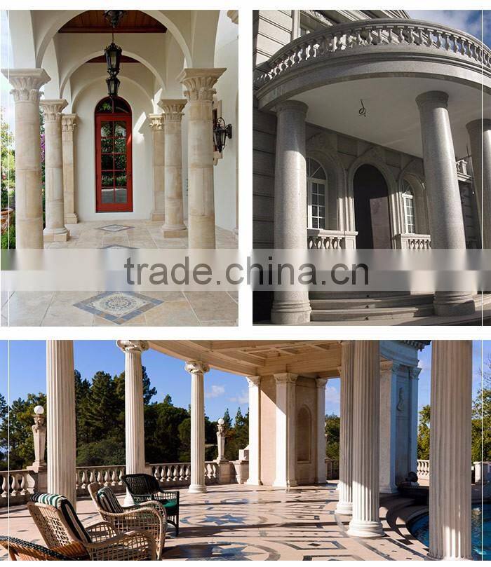 External and internal beautiful decorative for villa and bank and hotel greek column caps