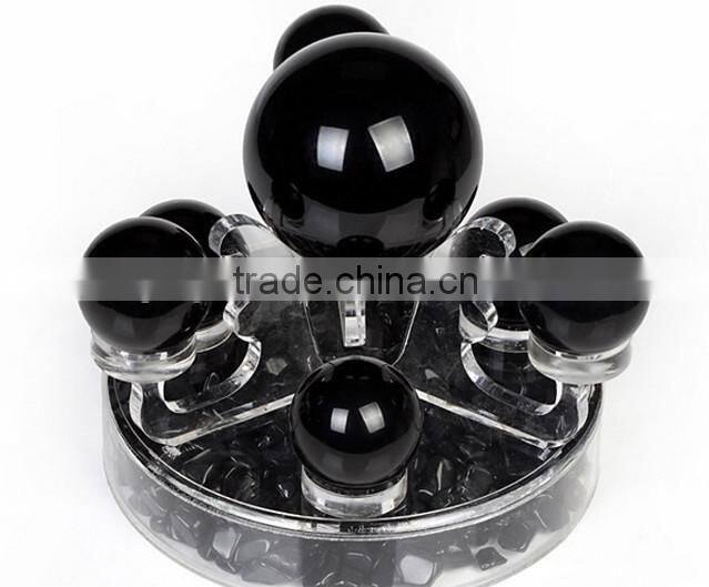 2015 new coming obsidian crystal ball for gift,crystal black ball