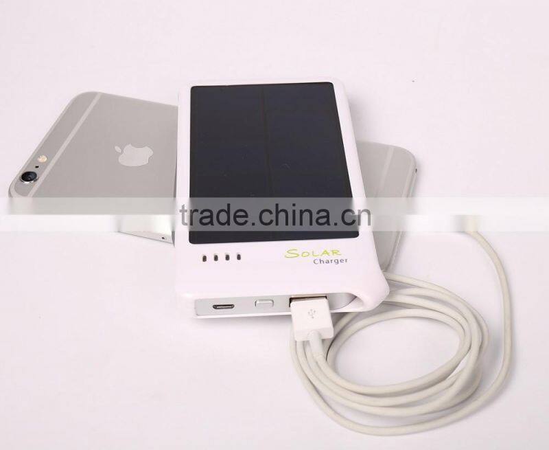 Wholesale Private Mode Solar Charger Power Bank 4000mah Solar Power Bank For Phone