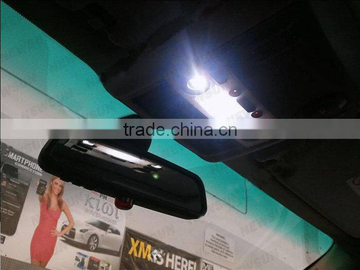 FOR BMW E39 5-SERIES DOME MAP LED SMD SUPER WHITE INTERIOR LIGHT BULBS+HOUSINGS SPECIAL DOME LIGHT FOR BMW E39 USE
