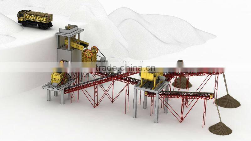 rock machine crusher production line/ roll crusher machine manufacturer