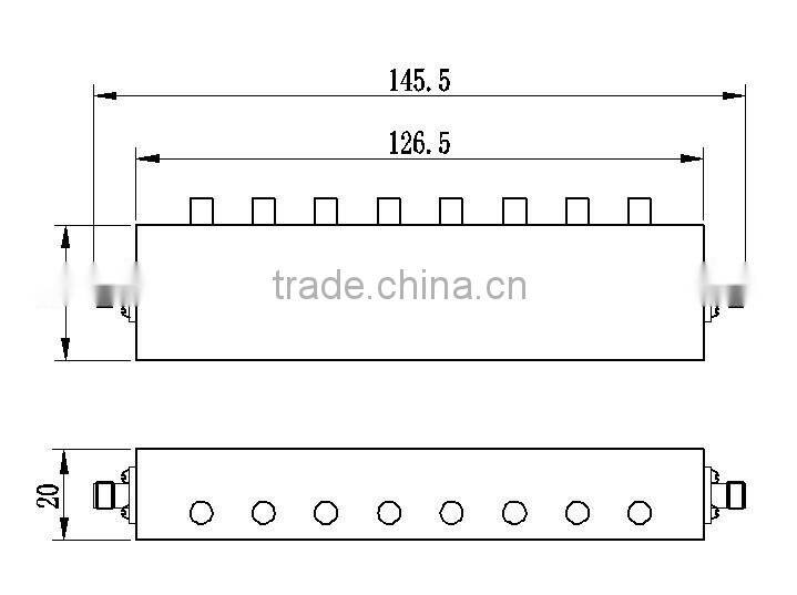 coaxial attenuators rf attenuator