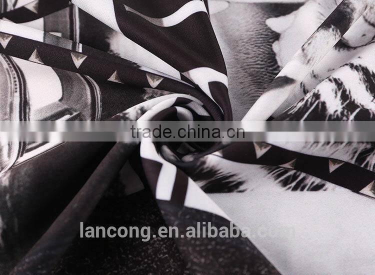 China supplier China wholesale High Quality Polyester leopard print fleece fabric