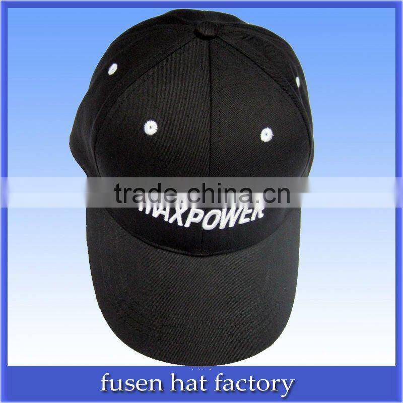 Embroidered 6 panel snapback golf hats and caps