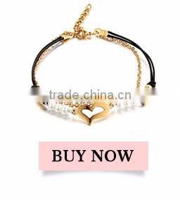 Simple Design Stainless Steel European Style Girls Hand Bracelet