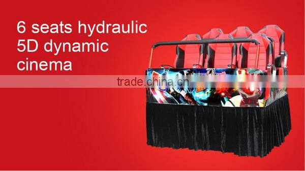 Hot sale hydraulic platform 5d cinema home theater for sale