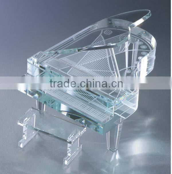 cheap and wholesale crystal music piano