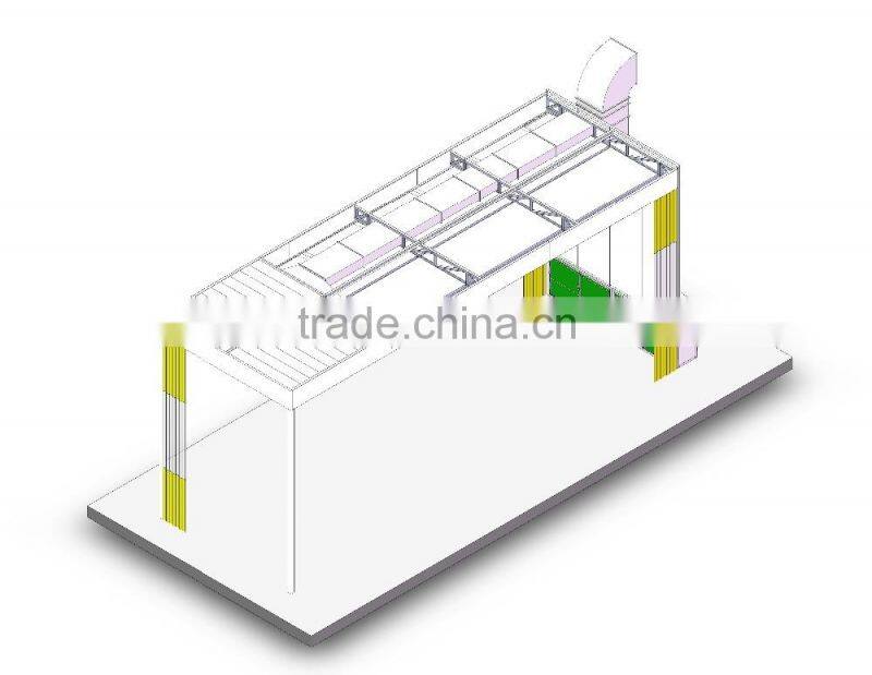 JF larger preparation station truck preparation room clean room