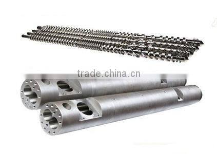 Mikrosan MCV 135/33D parallel double screws and barrels
