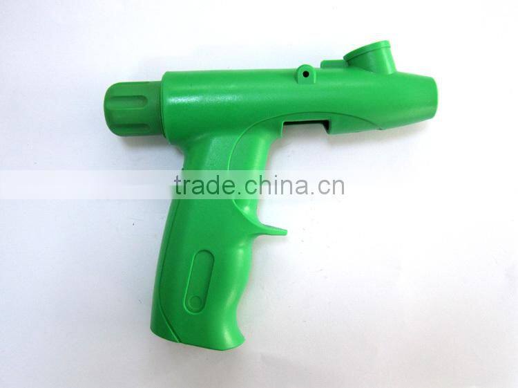 custom made all kinds plastic products, high quality plastic foam gun body