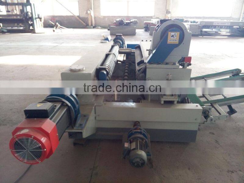 0.3mm face advanced wood log machine for plywood face veneer peeler/spindle log peeler