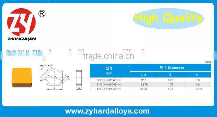 p30 virgin material tungsten carbide indexable milling tips