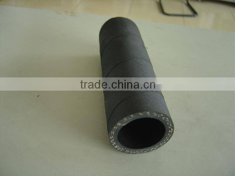 Air pressure rubber hose with colorful cover