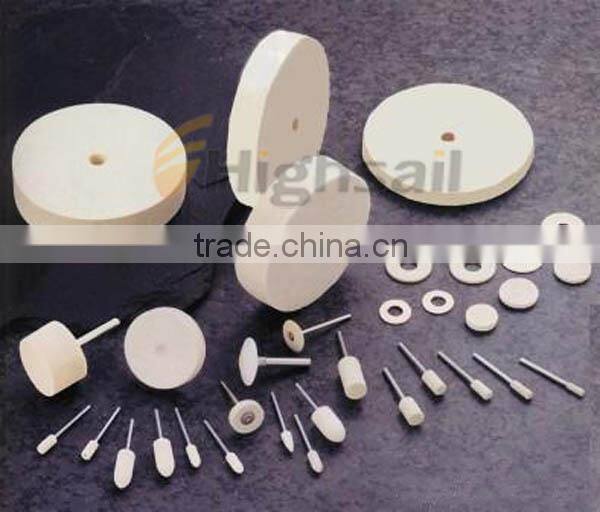 Rotary Tools Polishing 6mm Concial Felt Bobs 2.3mm Shank