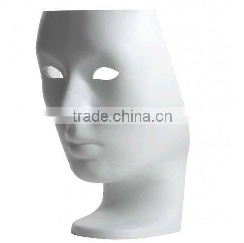 Modern Living Room Fiberglass Face Shaped Nemo Chair