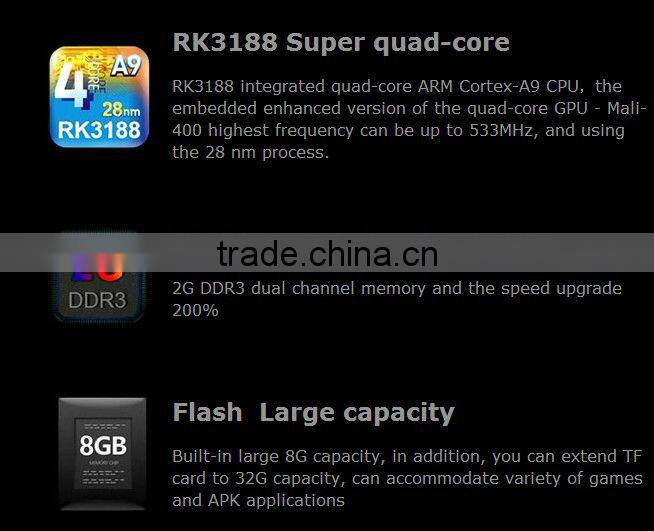 MEASY U4B Rockchip RK3188 Quad Core TV Box Stick Android 4.2 Mini PC 2GB RAM 8GB ROM With Bluetooth 4.0