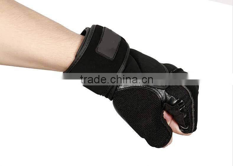 Professional High Quality Half Finger Weight Lifting Slip-Resistant Sports Gloves