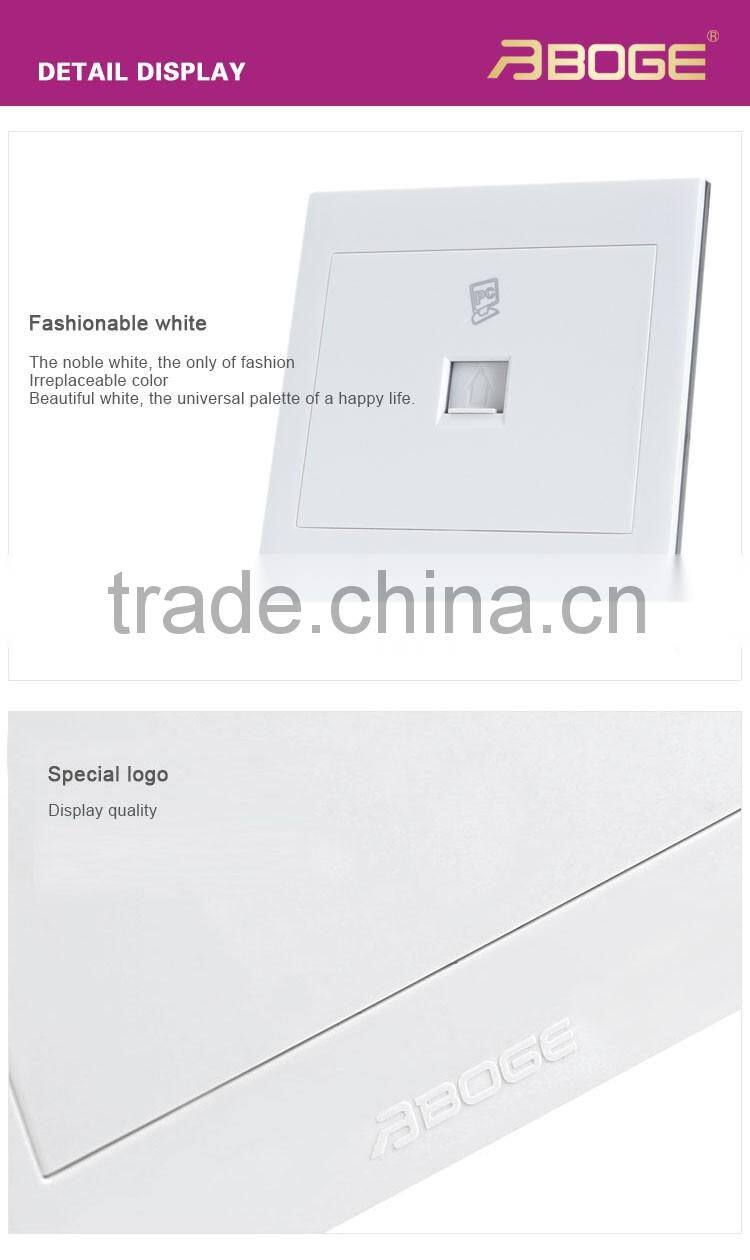 one gang PC socket pressure- line type