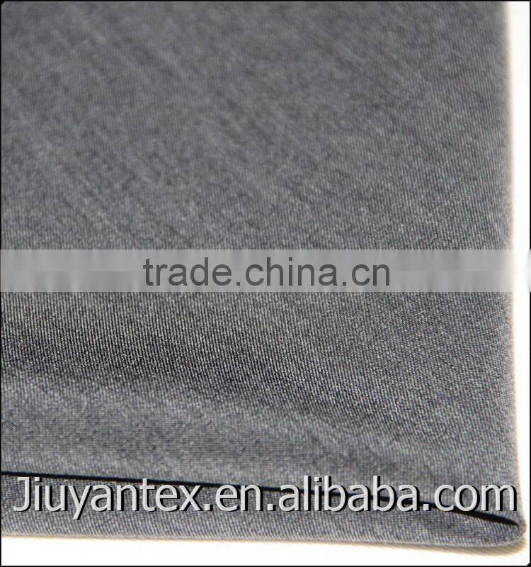2016 China wholesale high quality tr stretch suit t80 r15 sp5 300g/m twill two tone shinning man cool suiting textile fabric