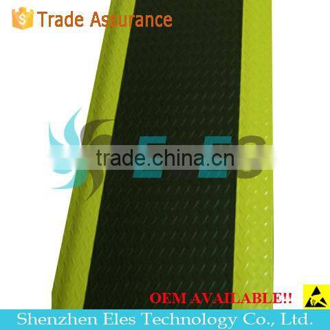 dull blue antistatic rubber table mat ESD table mat