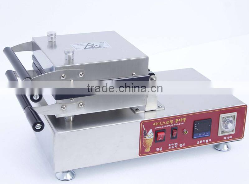 4pcs Commercial Use Non-stick 110v 220v Electric 180 Degree Swing 10cm Digital Donut Baker