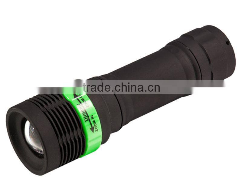 Portable cheapest pocket plastic led focus flashlight battery operated led emergency light