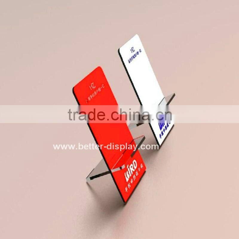 custom clear acrylic mobile phone holder