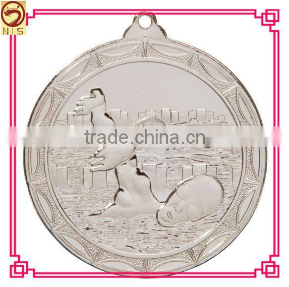 custom dual plating metal medal