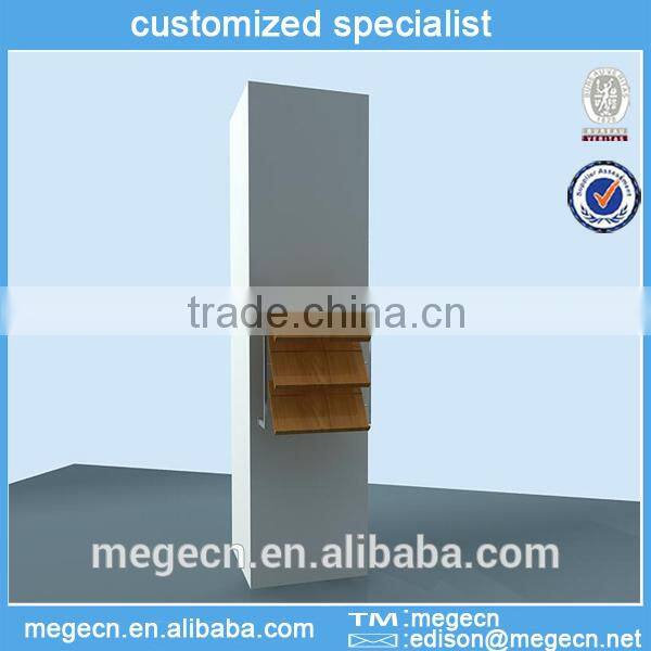 wall mounted 3 tier shirt display racks