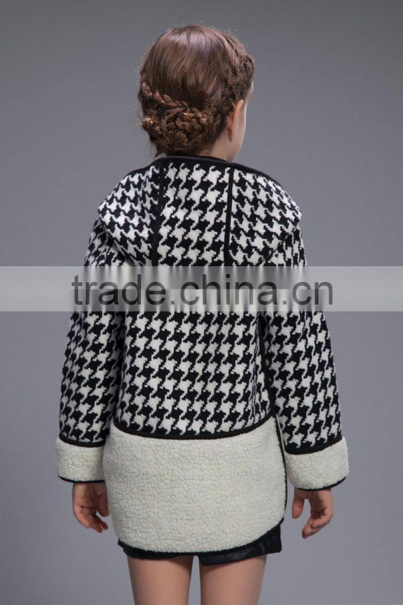 Beautiful New Design Baby Girl Winter Coat Western Style Fashion Girl Winter Coat