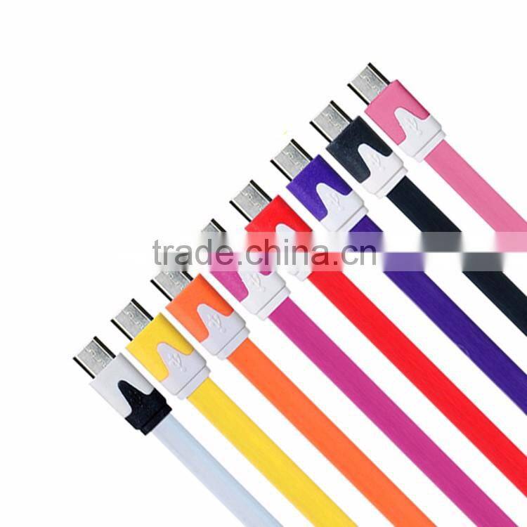 OD 2.6 1M data line PVC Casing usb for iphone 6s usb cable