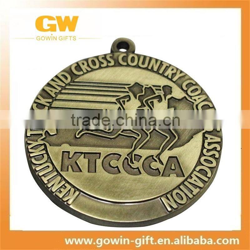 Bronze plating custom metal Marathon medal