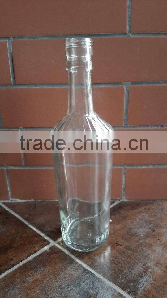 Empty 500ml Vodka/Whisky Glass Bottles Wholesale