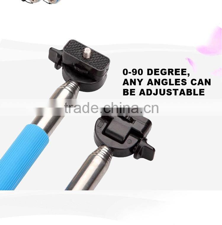 monopod selfie stick bluetooth remote shutter