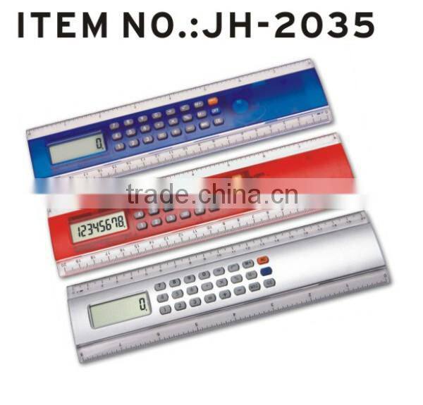 8 digit ruler calculator, 10/15/20cm ruler multifunction Ruler Calculator