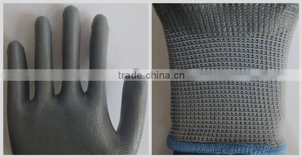 BSSAFETY Protective nitrile Coated Nitrile 13 Guage Nylon knitted gardening glove