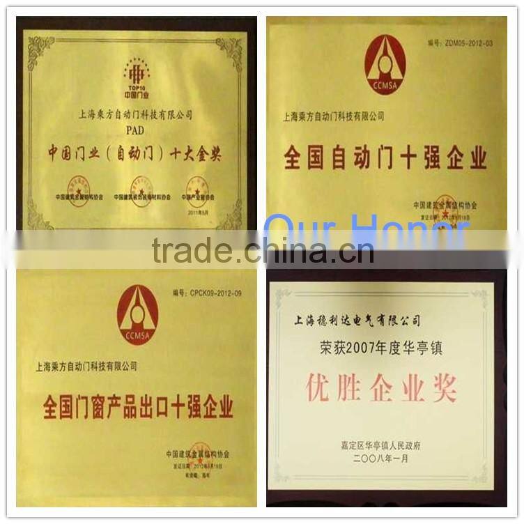 Factory price elegant aluminium profile sliding door for supermarket