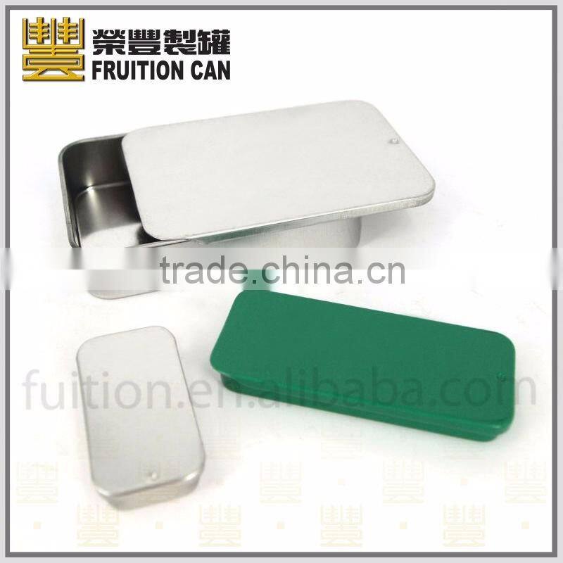 Breath Mint Candy tin box Slide Top Tin Box decorative tin boxes